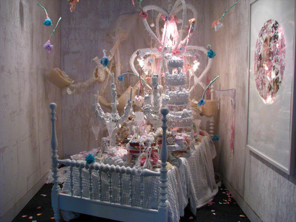 Vadis Turner, "Reception," installation at Pulse. Via C-Monster's flickr stream. 