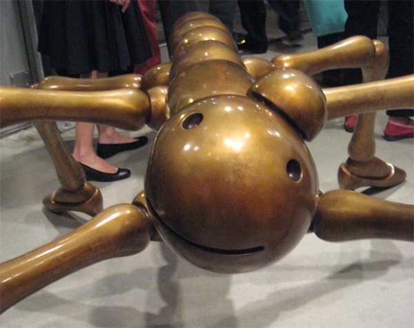 Tom Otterness, "Millipede," installation view
